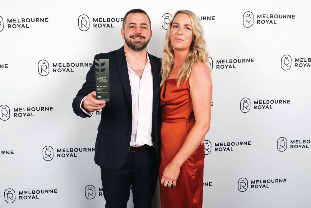 Prestigious beer trophy presented to local brewery post image