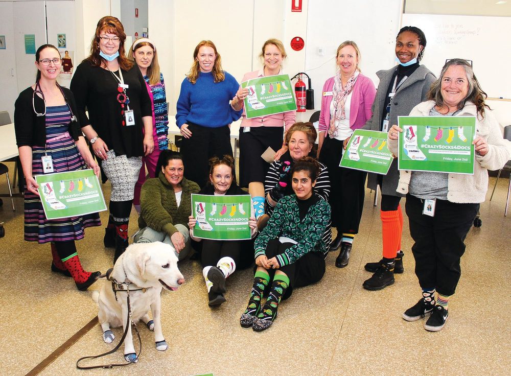 Crazy socks promote good mental health at Bass Coast Health post image