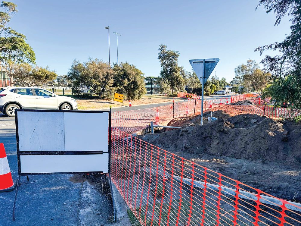 Cowes east roads to slow post image