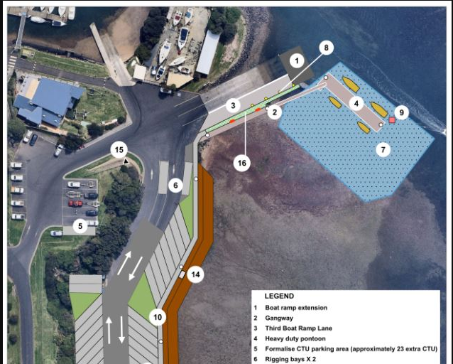 Newhaven boat ramp upgrade plans released post image