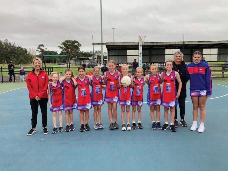 U11 netballers post image