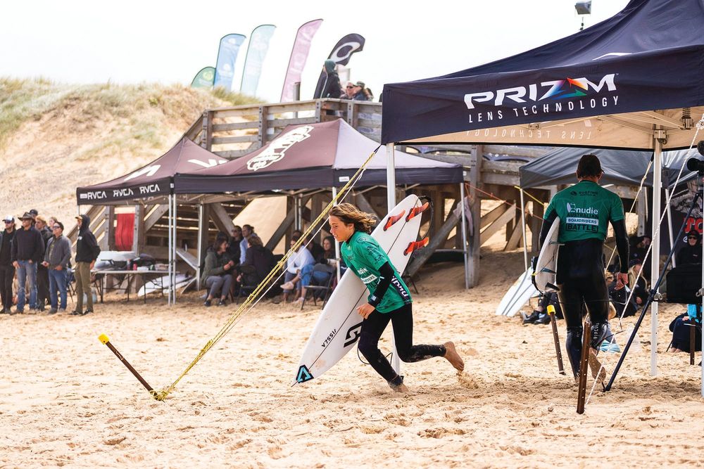 Surfers arrive for PI Junior Pro post image