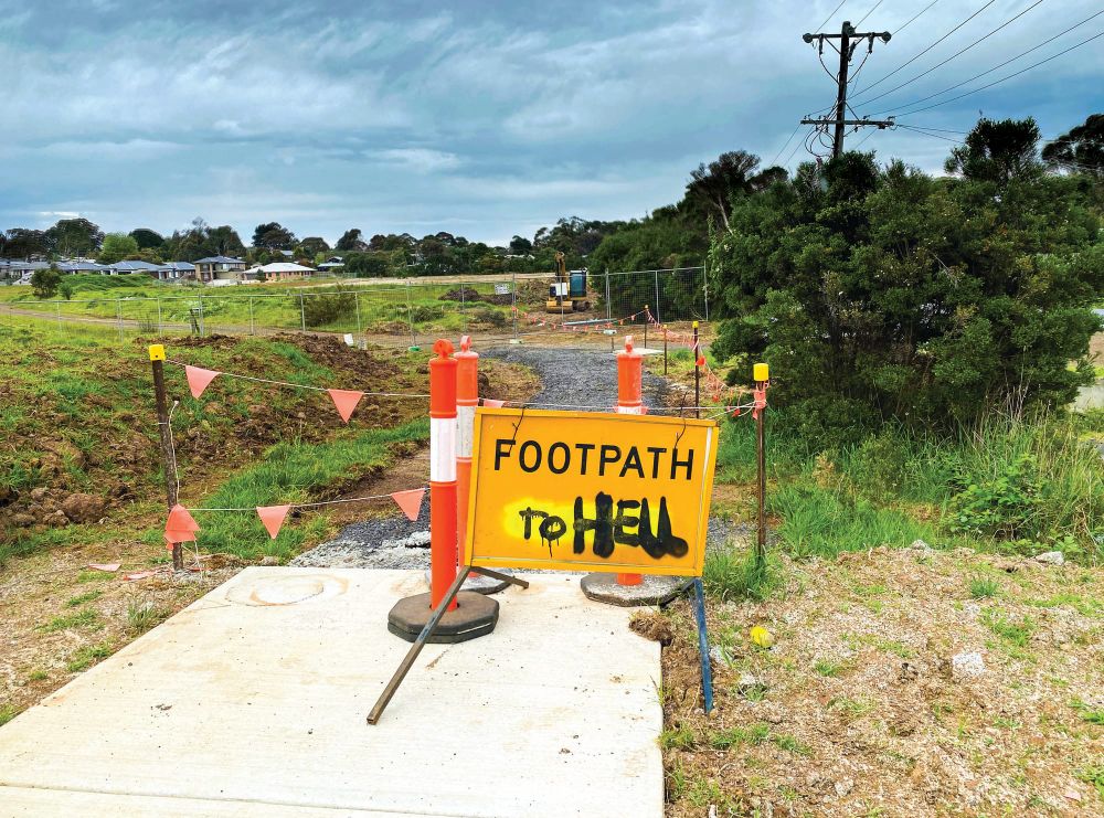 Residents fed up post image