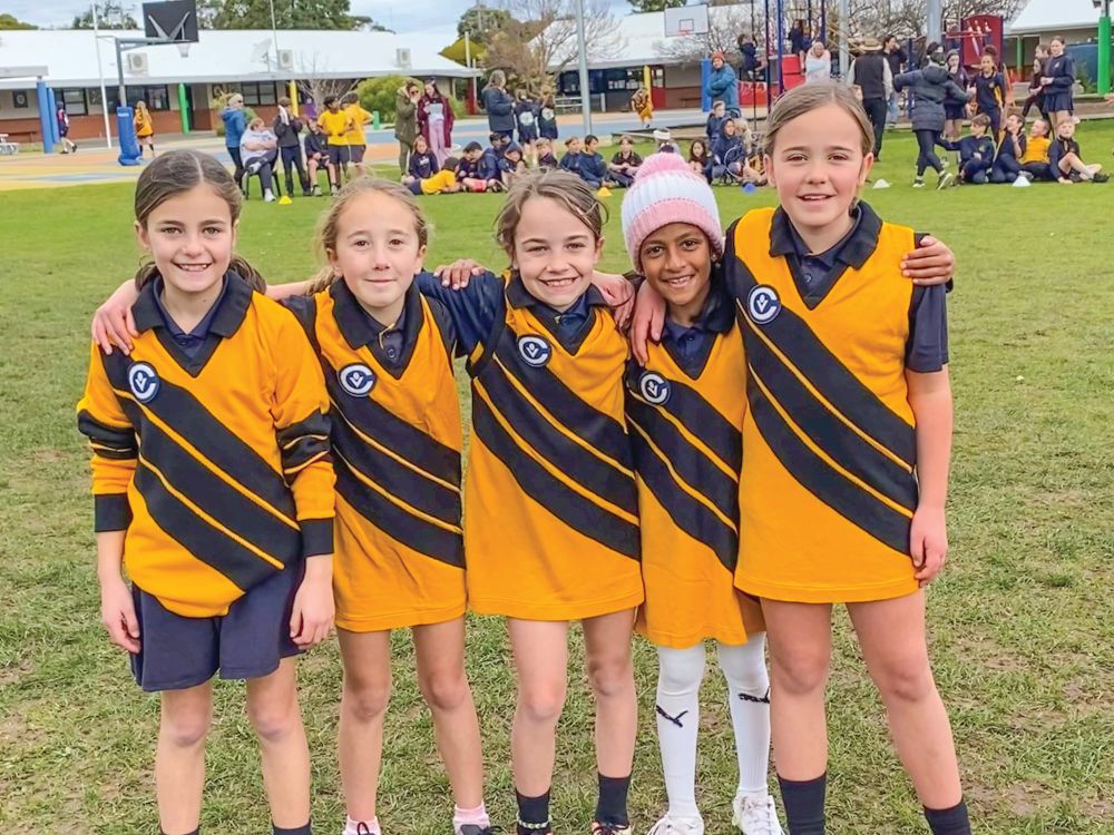 School footy post image