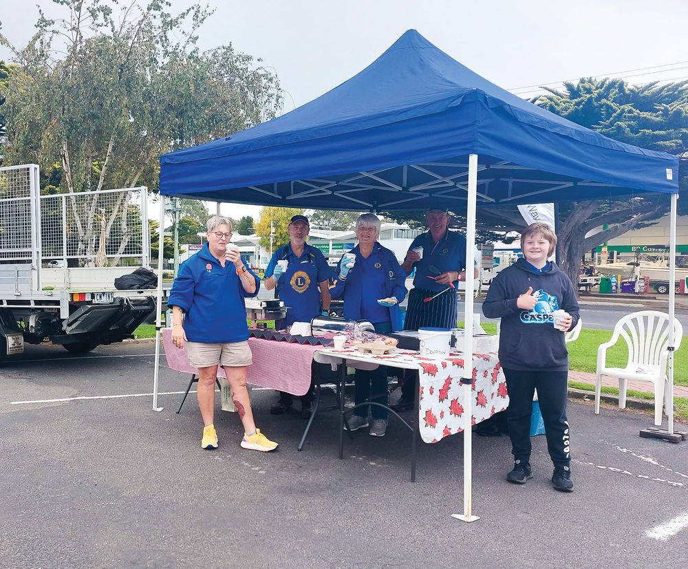 Volunteering at the Lions Club post image