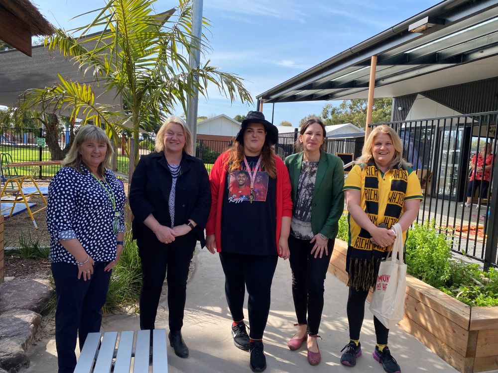 It’s official. Newhaven kinder opened by Minister post image