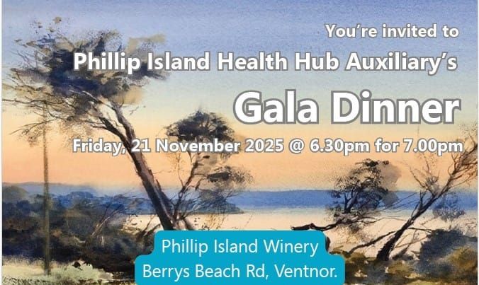 Gala Dinner: Phillip Island Health Hub Auxiliary post image