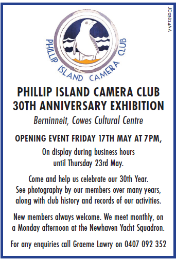 Phillip Island Camera Club - Exhibition post image
