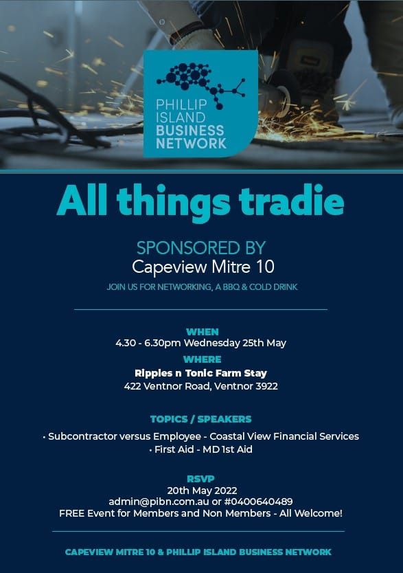 All things tradie - EVENT CANCELLED post image