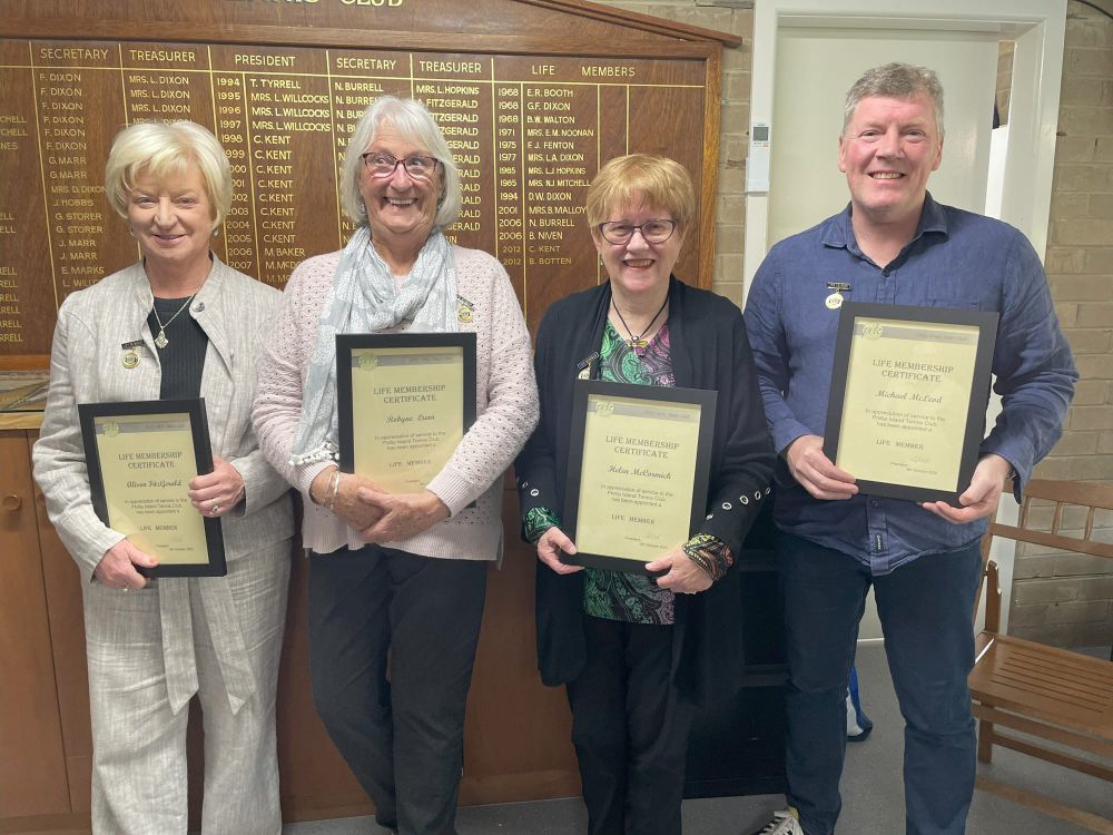 Life Membership at the tennis club post image
