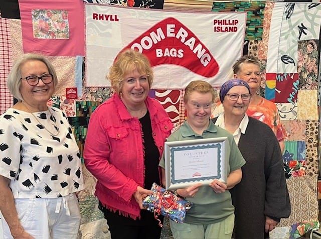 Boomerang Bags honours Rowena post image