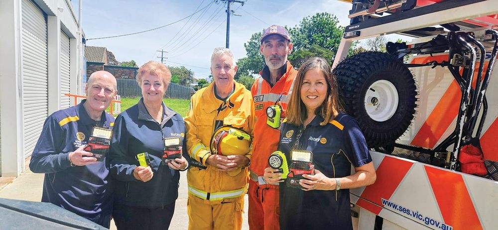 Rotary supports essential emergency services post image