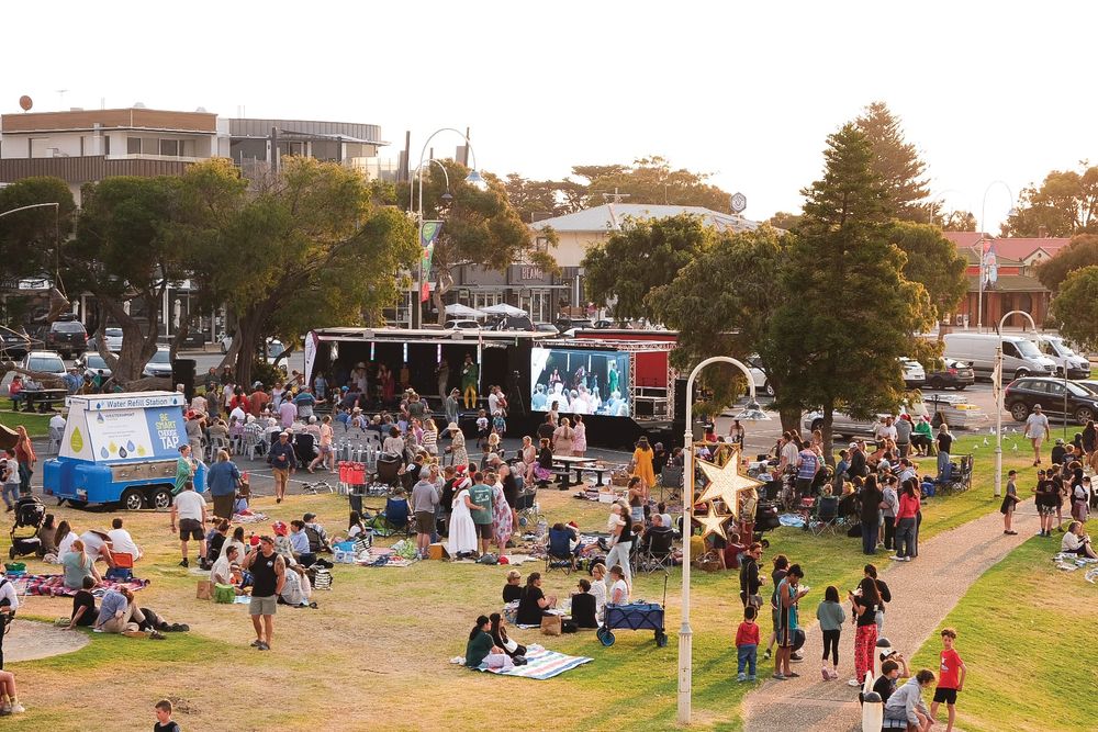 Carols on the San Remo foreshore post image