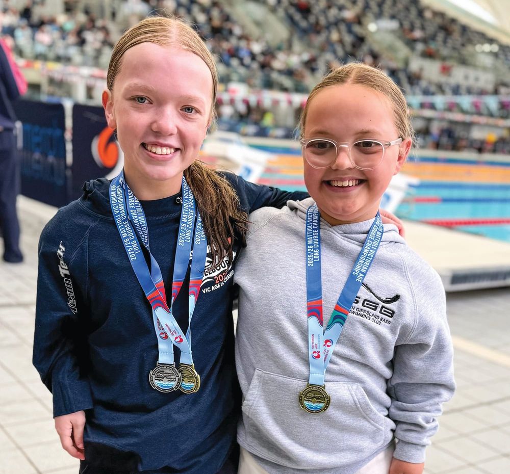 Gippslanders lead the way in state swimming championships post image