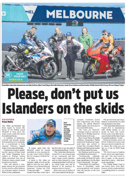Save Our MotoGP dominates media post image