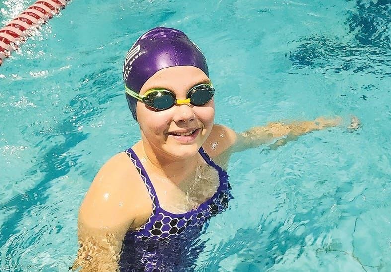 Amy's fourth Super Swim post image