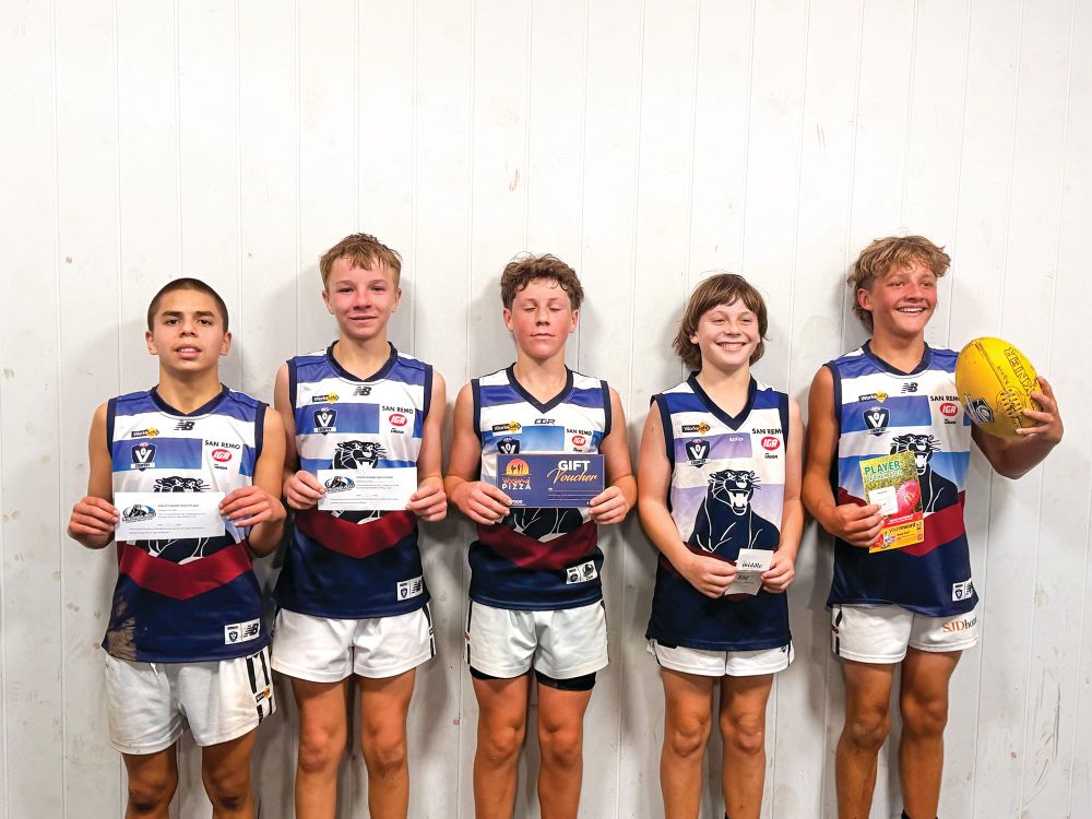 Junior footy takes the prize - wins all day post image