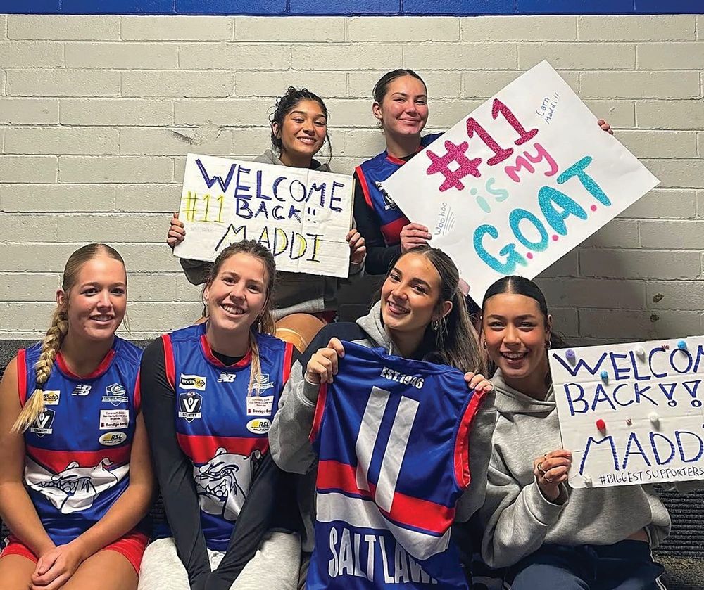 A very special welcome back to Maddie Leed post image