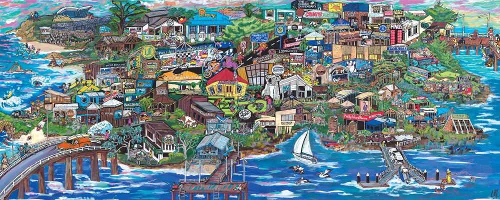 Phillip Island as a puzzle post image