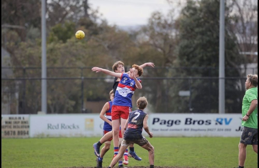 The U14 Blues produced a terrific team performance post image