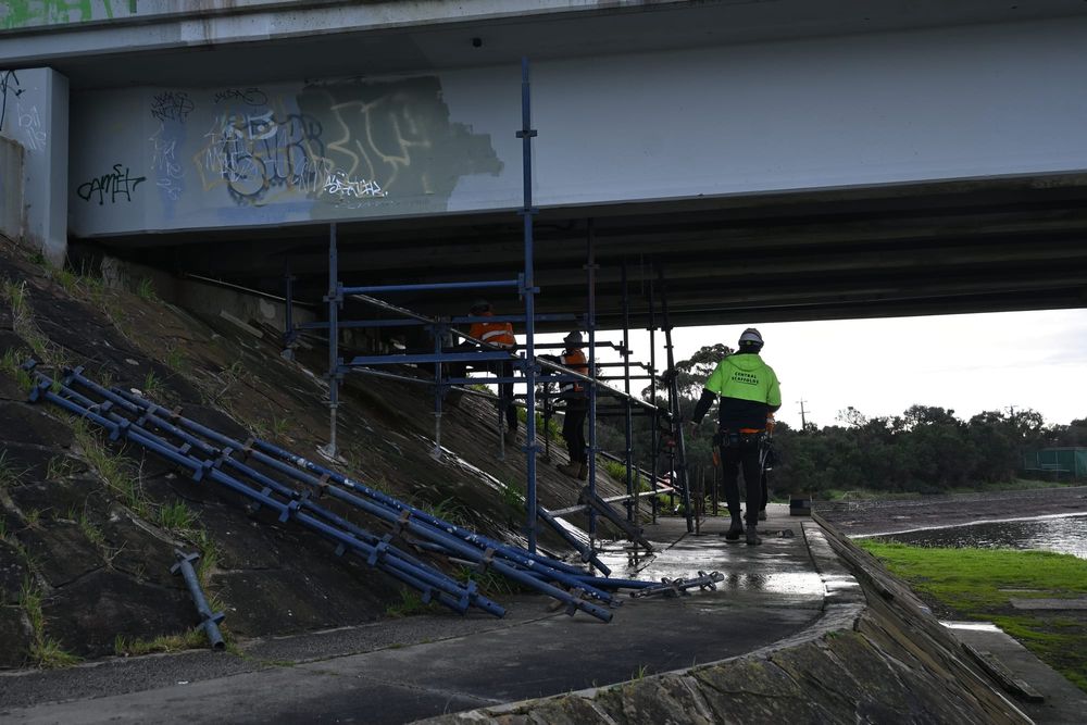 Bridge rehabilitation works begin post image