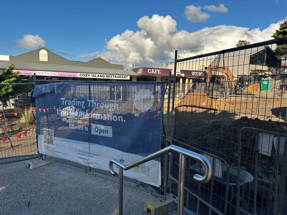Cowes street upgrade update post image