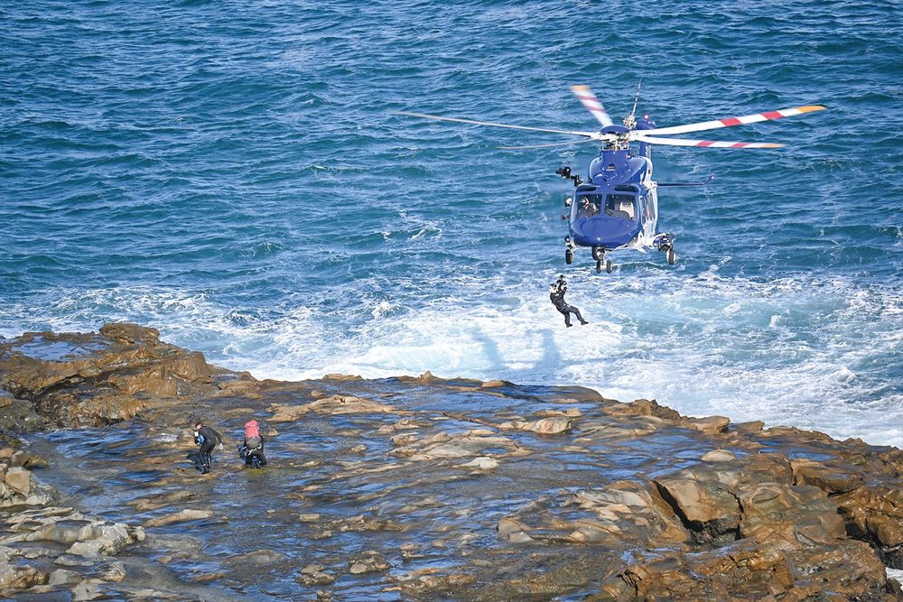 Peril at Punchbowl: fisherman saved after marathon rescue post image