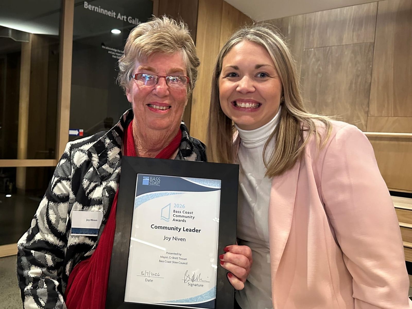 Oh Joy! Celebrating Phillip Island's Community Leader post image