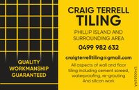 Craig Terrell Tiling post image