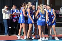A close game and a win for U17 PI Netballers post image