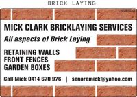 Mick Clark Bricklaying post image