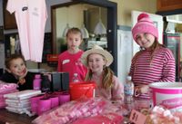 Guests embraced the pink theme at the Shades of Pink Luncheon post image