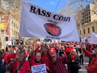 Local teachers demand better deal post image