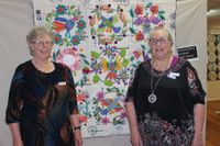 Cup Weekend patchwork display post image