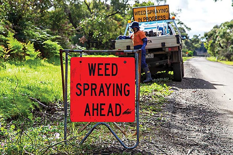 Have weeds, will spray post image