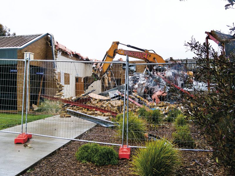Walls come tumbling down post image