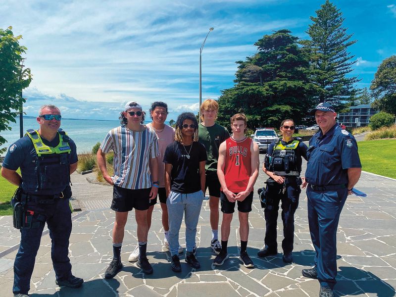 Schoolies on notice: police post image