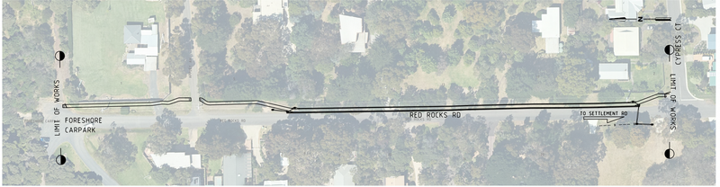 Red Rocks footpath to be completed post image