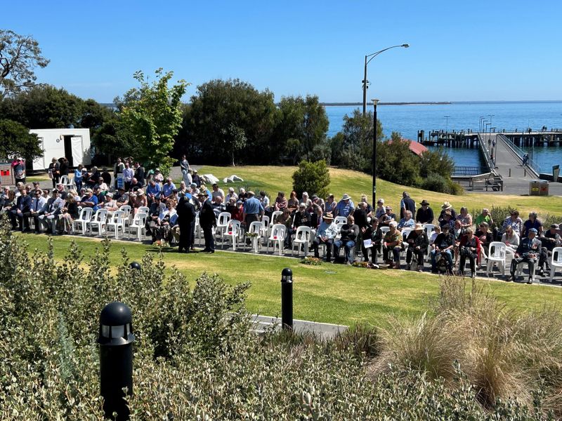 Remembrance Day ceremony at Cowes post image
