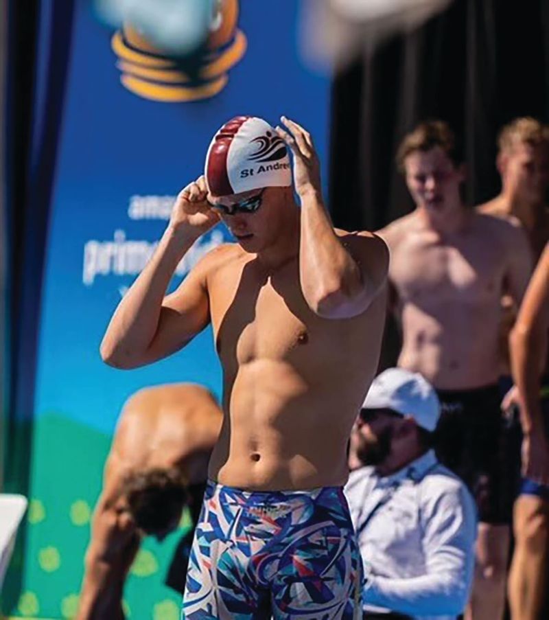 Foote on path to swimming glory post image