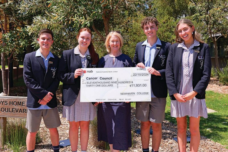 Students' health-focus fundraising post image