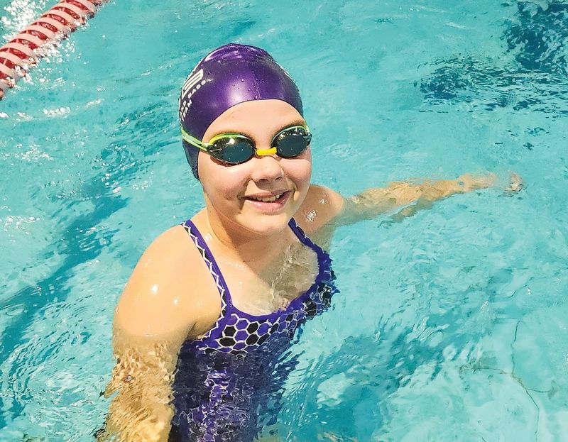 Amy back in the swim of it post image