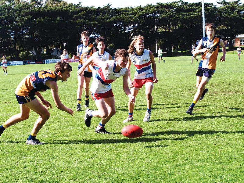 Junior footy fun! - U14 Red post image