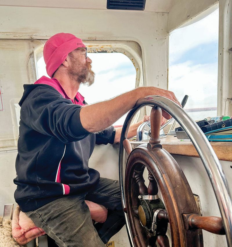 French Island barge open for tender post image
