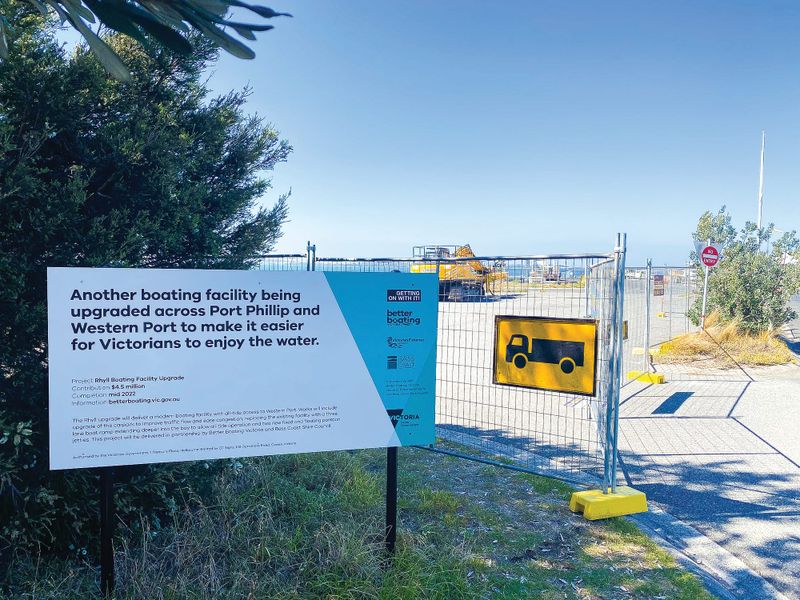 Ramping up jetty works post image