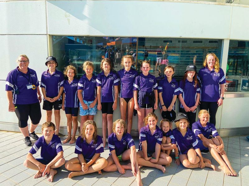 SGB juniors swim on the big stage post image