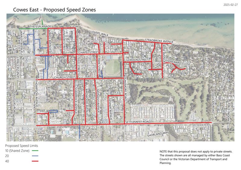 Do you support Cowes east speed reduction proposal? post image
