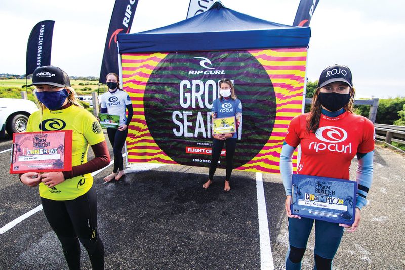 Groms battle the weekend waves post image