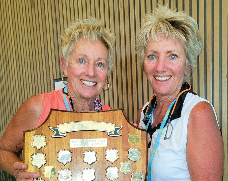 Rotary golf victory post image