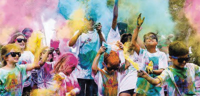 A riot of colour at Cowes Primary post image